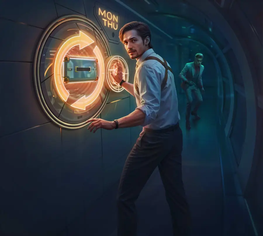 Spinational Agent öffnet den Tresor für das Weekly Reload